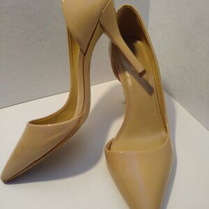 Michael Michael Kors shoes pointed toe stiletto tan patent leather
